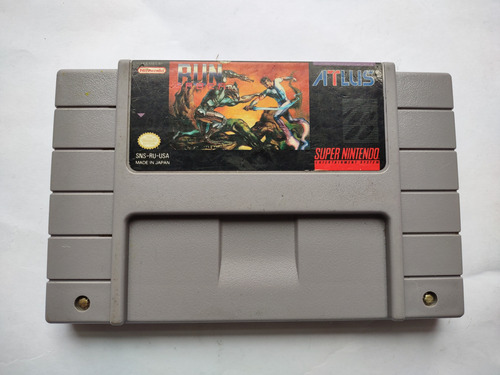 Run Saber Snes Super Nintendo Original