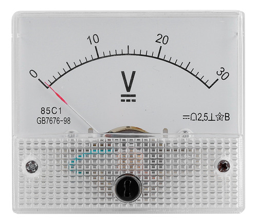 Panel Analógico De Voltaje De Precisión 2.5 Dc 0-30v Dc 85c1