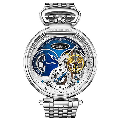 Reloj De Ra - Stuhrling Orignal Reloj Esqueleto Para Hombre 