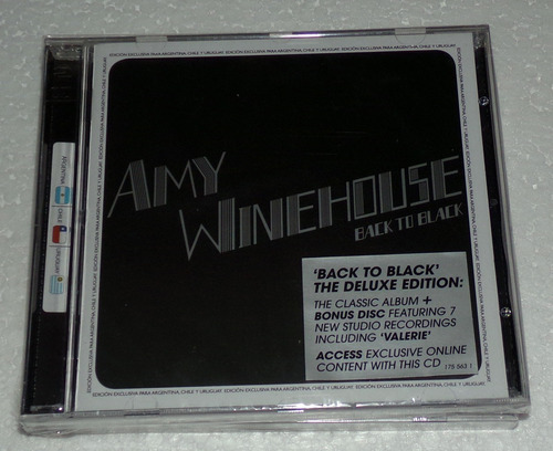 Amy Winehouse Back To Black Doble Cd Sellado Kktus