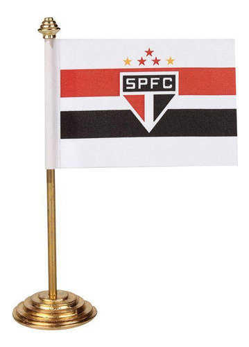 Bandeira De Mesa São Paulo Fc 14cm - Oficial Spfc