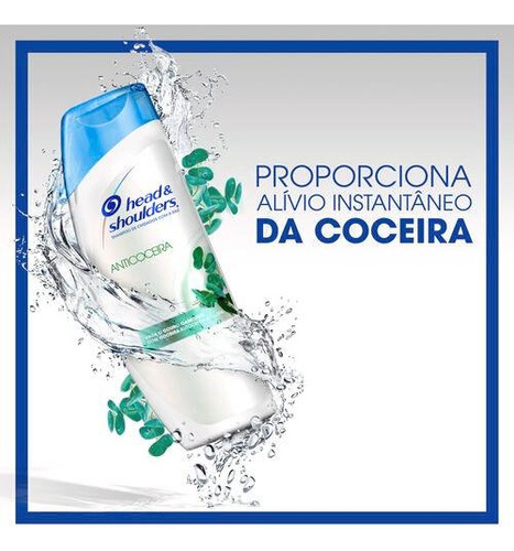 Kit C/ 6 Head & Shoulders Shampoo Anticaspa Anticoceira