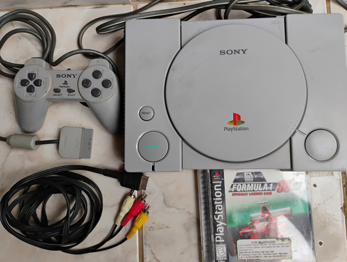 Playstation 1 Fat Ps1 Não Lê Jogos Cinza (Usado)