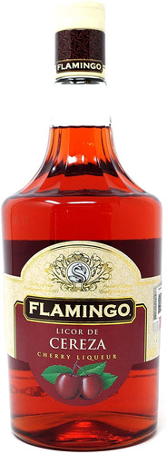 Licor  De Cereza Flamingo 1000ml