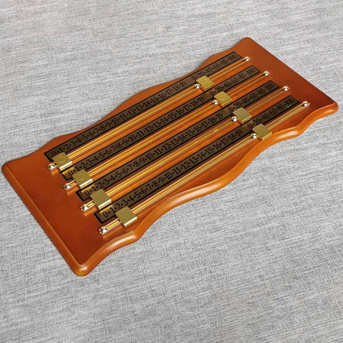 Marcador De Billar De Madera, Marcador De Puntuación De