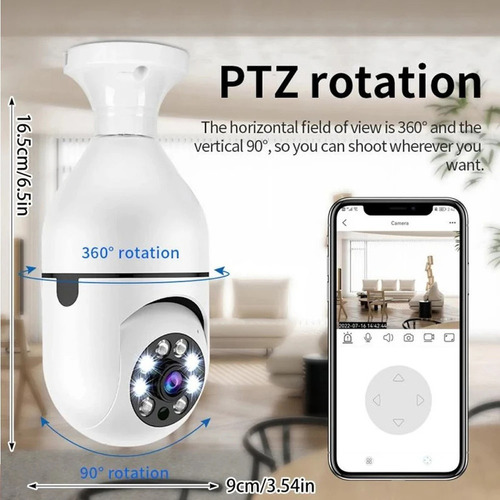 Yi Iot 5g 2,4g 2mp Wifi Bombilla Cámara