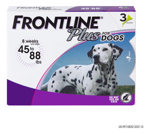 Frontline Plus - Tratamiento Para Pulgas Y Garrapatas Para P