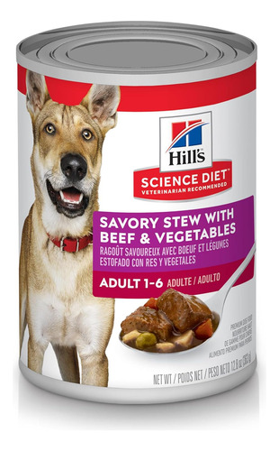 Alimento Para Perros Adultos Humedoetico Sabor Guisado Sabro