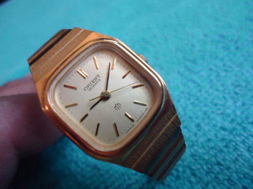 Orient Mini Reloj Vintage Retro Para Mujer Japan