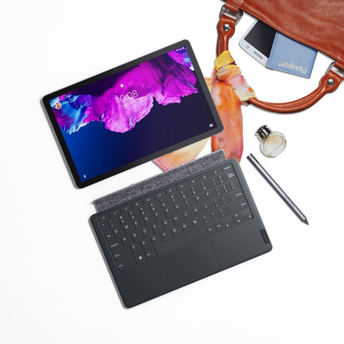 Imagen 6 de 6 de Tablet Lenovo Tab P11 with Keyboard Pack and Precision Pen 2 TB-J606L 11" con red móvil 128GB slate grey 6GB de memoria RAM