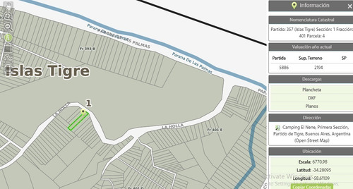 Imagen 5 de 7 de Lote Delta Tigre