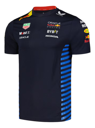 Camiseta Para Hombre Red Bull Racing Castore 2024 Set Up