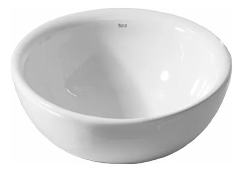 Bacha De Baño Roca Bol Blanco De Apoyo 