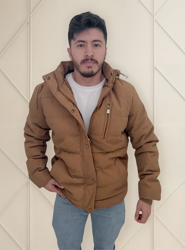 Campera Con Piel De Peluche Capucha Desmontable Polo Club