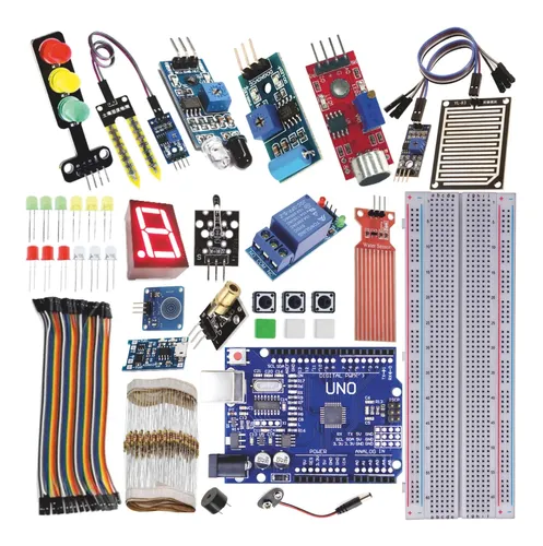 Kit 152 Pçs Projetos Para Arduino Iniciante Sensores  Nf-e