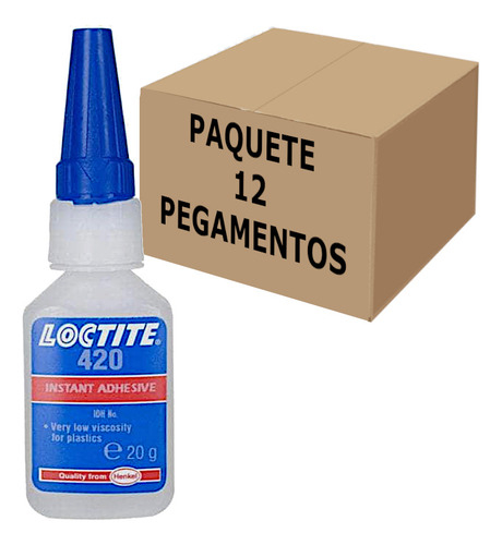 Cola Instantânea Industrial Viscosidade Cp 1-15 20g 12pz Cor Transparente