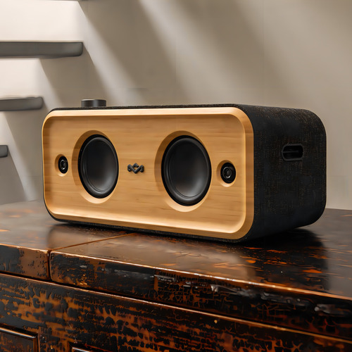 Parlante Bluetooth Get Together 2 Xl Black House Of Marley