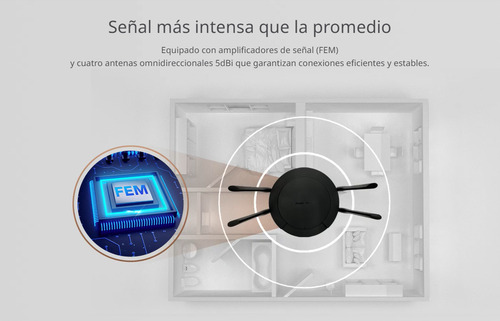 2 Ubiquiti Litebeam Lbe-m5-23 + Home Router Ruijie Wi-fi4