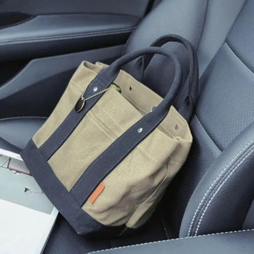Bolso De Mano De Lona, Bolso Informal Para Mujer, Bolsa De