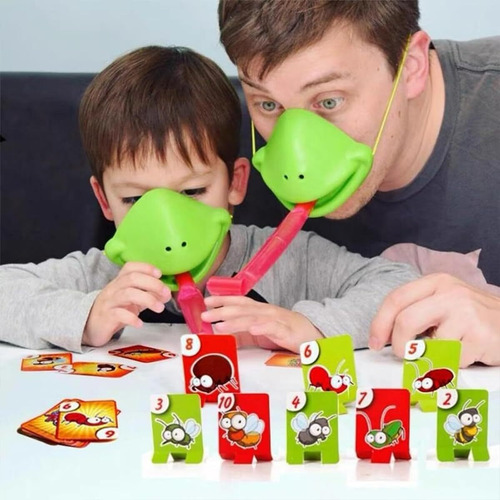 Juego De Lengua De Rana, Juego De Máscara De Lengua De Rana