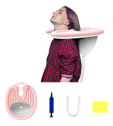 Fregadero Inflable Portátil Para Lavar Cabello