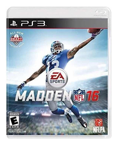 Jogo Ps3 Madden 16 Físico Original