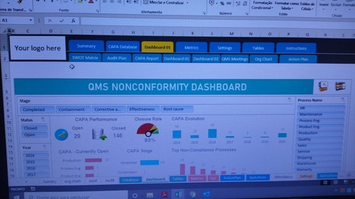 Imagem 7 de 8 de Pacorte C/ 3000 Planilhas Dashboards Editaveis Desbloqueadas