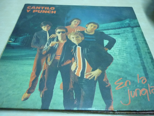 Cantilo Y Punch En La Jungla Vinilo 6 Puntos Insert