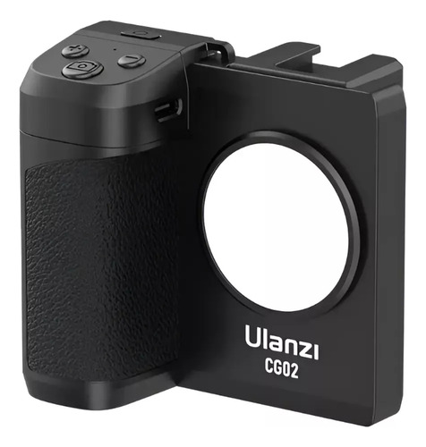 Grip Flash Smartphone Ulanzi Cg02 Bluetooth Led E Controle Preto