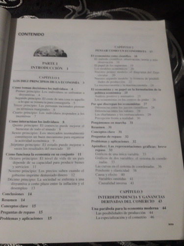 Imagen 2 de 10 de Libro Principios De Microeconomía Gregory Mankiw