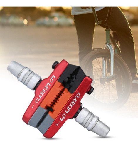 2x Bloques De Freno De Bicicleta Duraderos Yo Rojo Yo Rojo
