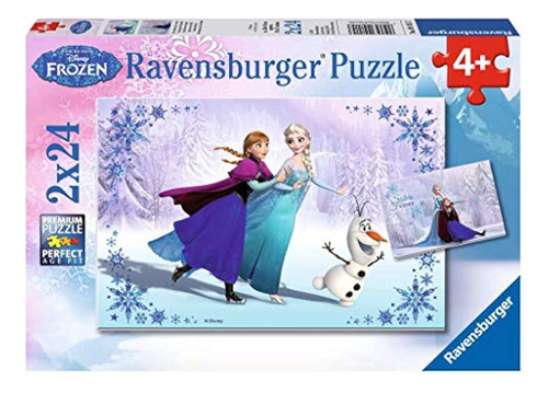 Ravensburger Disney Frozen Sisters Siempre Puzzle Box 2 X 24