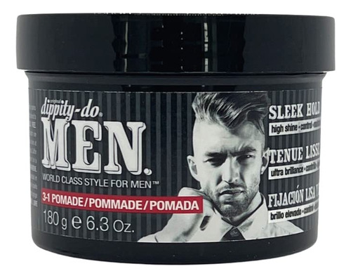 Dippity-do Hombres 3  1 pomade  chaqueta De Pelo (pomade 6