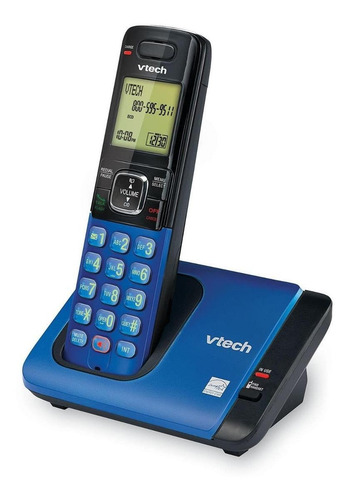 Teléfono Vtech Cs6719 Inalámbrico - Color Azul Negro