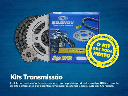 Kit Relação Kasinski Crz 150 (brandy)