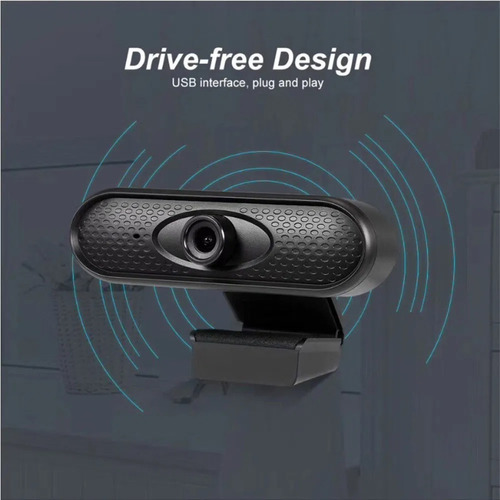 Camara Webcam Con Micrófono Hd 1080p Usb Computadora Laptop