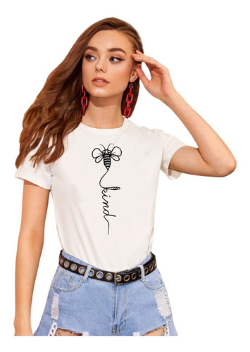 Blusa / Playera Mujer  Abeja Moda Asiatica Calidad Premium