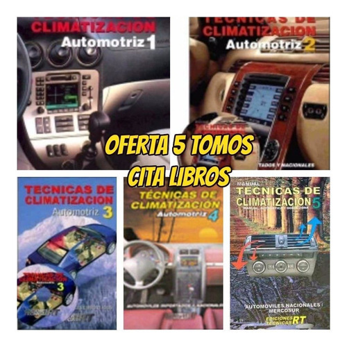 Oferta: 5 Manuales Técnicas De Climatización - Rt Ediciones