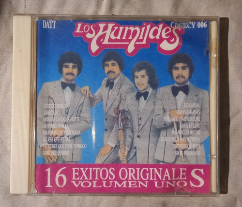 Los Humildes - 16 Exitos Originales Vol. 1 (cd Original)