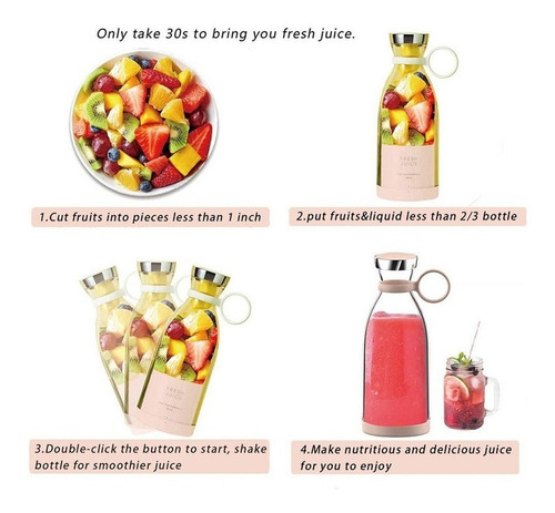 Licuadora Portátil Juice Fresh Juice Mini 2023