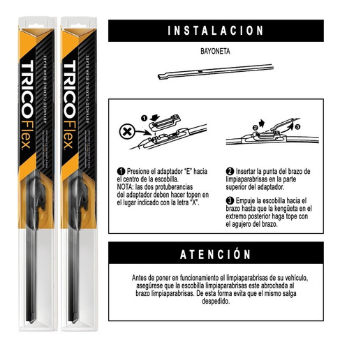 Escobillas Limpiaparabrisas Honda Civic 2017-