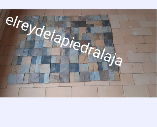 Piedra Laja Formateada Cerámica Oferta 2dlsx Mts + Envío