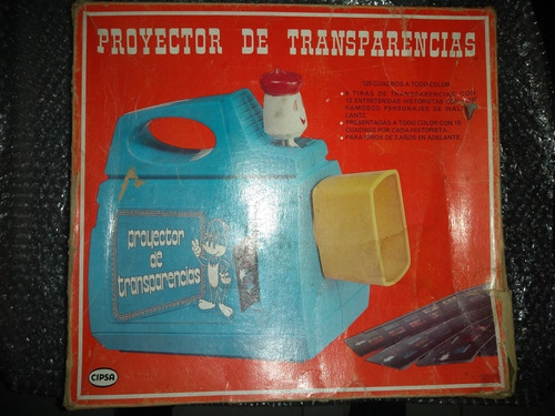 Figura Proyector Transparencias Cipsa Vintage No Funciona 