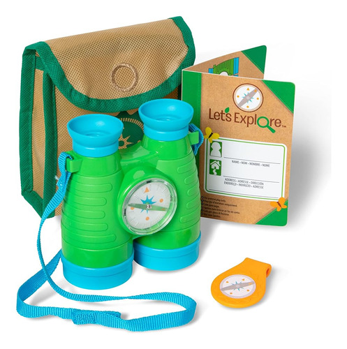 Melissa & Doug Let's Explore Binoculars & Compass Play Set -