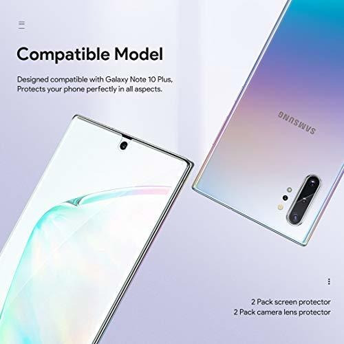 2 Para Samsung Galaxy Note 10 Plus 5g Protector Pantalla