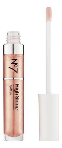 Brillo De Labios No7 High Shine Pink Latte, 8 Ml, Hidratante