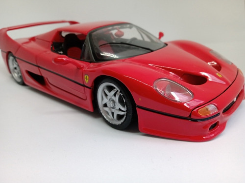 Imagen 1 de 7 de Ferrari F50 Rojo Maisto Carro De Colección A Escala 1 18