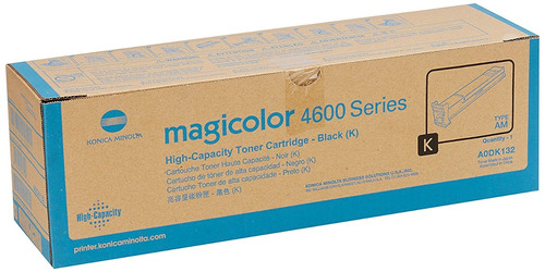 Konica Minolta Knmaodk132 Toner Cartridge Black Laser, High