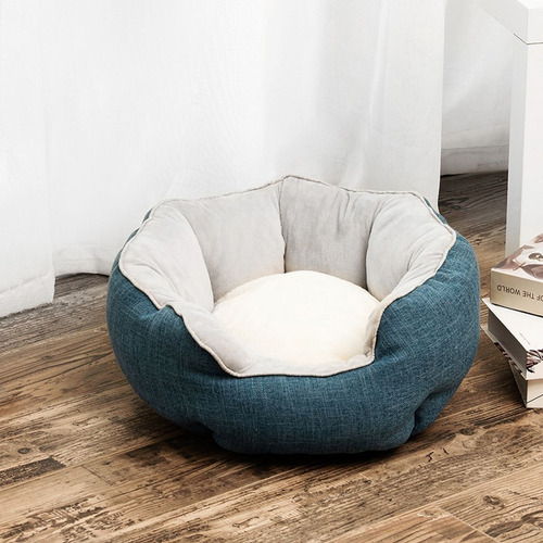 Imagen 2 de 4 de Cama Cojin Para Mascotas Acolchada Para Perro Y Gato