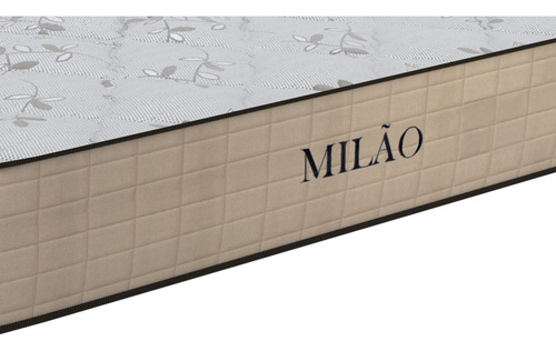 Colchão Viúva De Espuma D33 Milão (malha) 20x128x188cm Wt